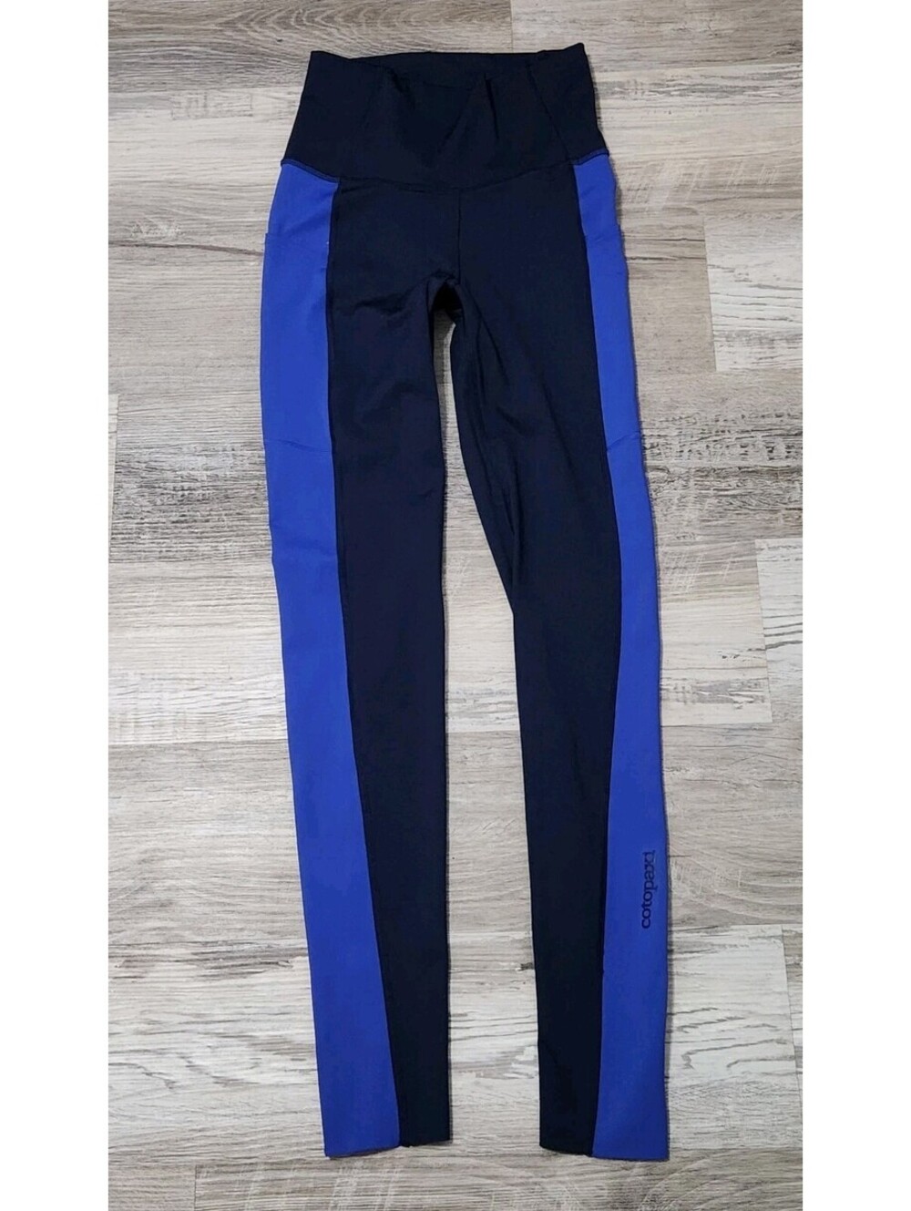 Cotopaxi Roso Tight Womens Leggings Extra Small Color Block Red Blue